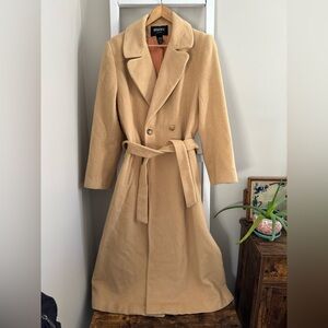 Vintage Regency Camel Hair Coat